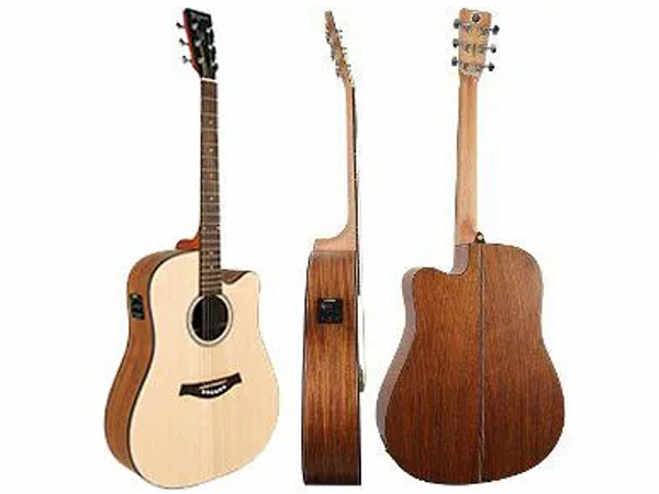 VIOLAO TAGIMA WALNUT TWO FOLK NATURAL