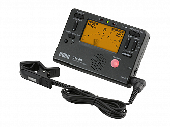 METRONOMO KORG AFINADOR TM 60C-BK
