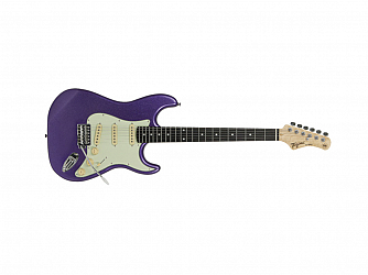 GUITARRA TAGIMA TG 500 STRATO MPP ESCALA ESCURA METALLIC PURPLE