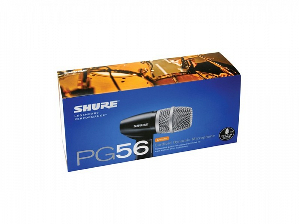 MICROFONE SHURE PG 56 XLR