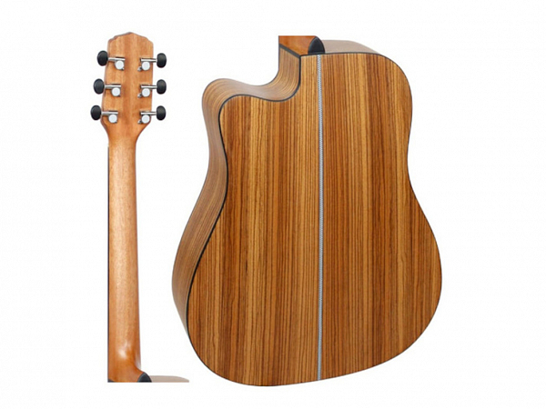 VIOLAO GIANNINI ACO FOLK GF 1D CEQ ZW ZEBRA WOOD