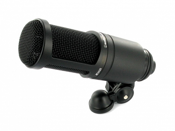 MICROFONE AUDIO TECHNICA CONDENSADOR AT 2020