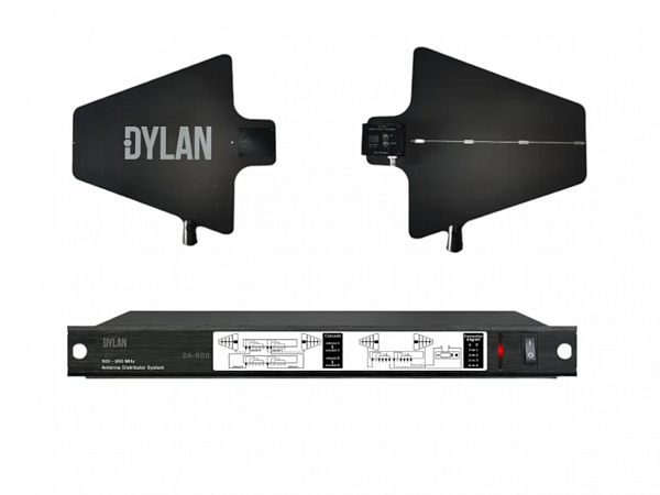 DISTRIBUIDOR DE ANTENA DYLAN DA 800 P/ MICROFONES SEM FIO