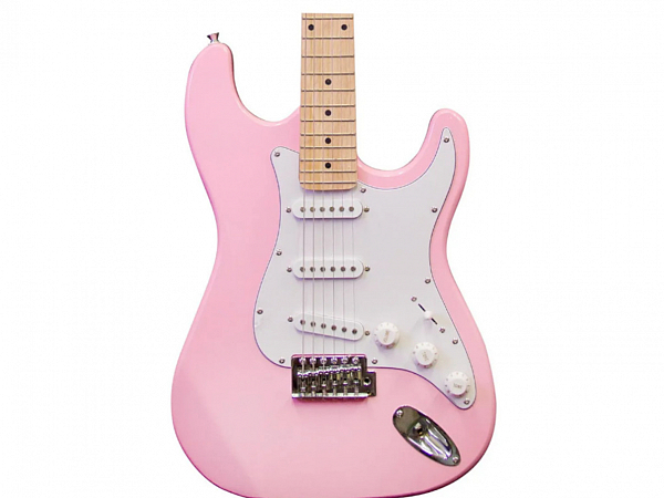 GUITARRA WALDMAN STRATO ST-111 LP LIGHT PINK