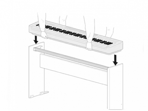 ESTANTE YAMAHA L200B  P/MODELOS P 225 BK