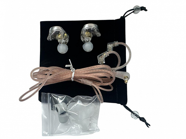 FONE DYLAN DE-515 IN EAR 1 DRIVER DOUBLE DYNAMIC SILVER
