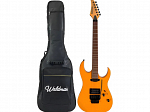 GUITARRA WALDMAN FLOYD ROSE SUPER STRATO WIGR-265 OR/B BAG