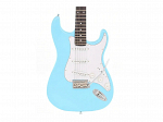GUITARRA ENCORE VINTAGE STRATO E6 LAGUNA BLUE