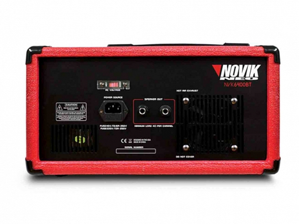 CABECOTE NOVIK NVK 6400BT - 200WTS