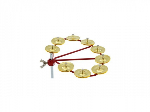 PANDEIRO LATIN PERCUSSION LP 192 MEIA LUA P/ CHIMBAL -DOURADO