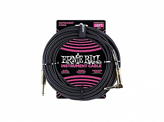 CABO ERNIE BALL 6058 BRAIDED P10 / P10L 7,62 MT BLACK