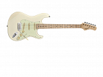 GUITARRA TAGIMA T 635 OWH OLYMPIC WHITE C/ MINT GREEN
