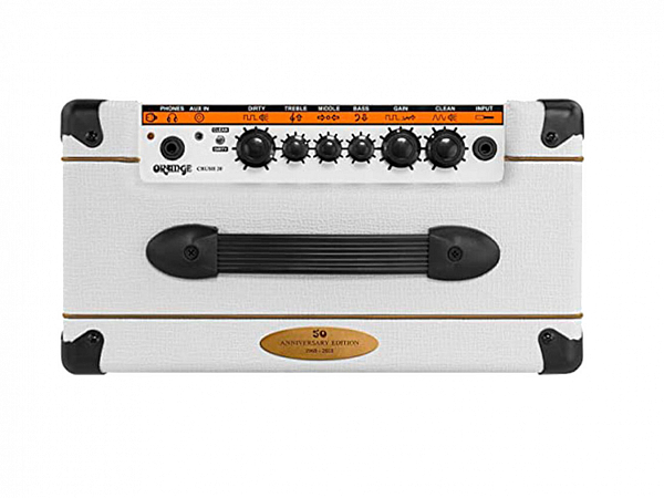 CUBO GUITARRA ORANGE CRUSH 20 WHITE - 20WTS - 110-220V