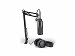 MICROFONE KIT PODCASTING AUDIO TECHNICA AT 2020PK