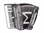 ACORDEON MICHAEL 80 BAIXOS ACM8007N PBK PRETO PEROLADO