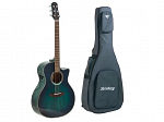 VIOLAO STRINBERG AÇO DIAMOND DA3SC BL BLUE ARTISTICO 1 C/BAG
