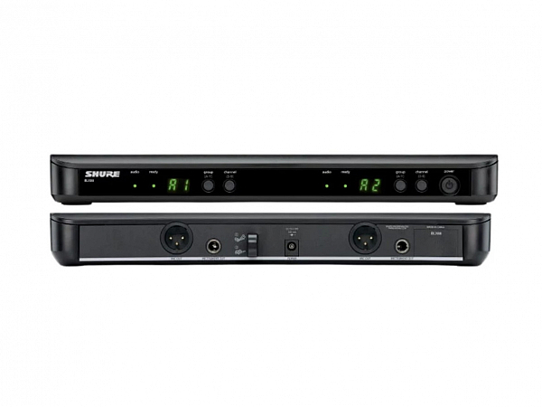 MICROFONE SEM FIO SHURE MAO DUPLO BLX288BR/PG58 - M15