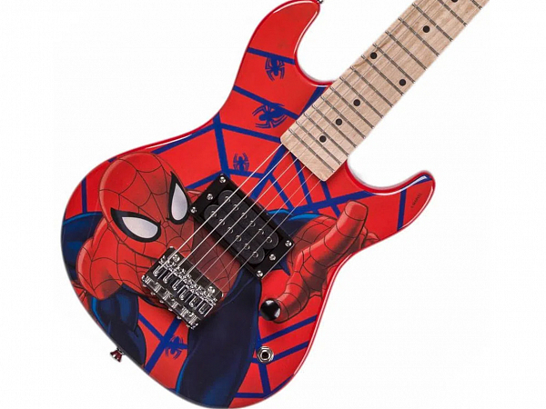 GUITARRA PHX INFANTIL MARVEL SPIDER MAN KIDS