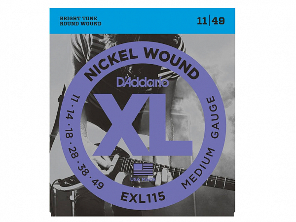 ENC GUITARRA D ADDARIO 011 EXL 115