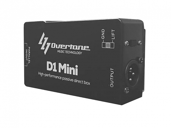 DIRECT BOX OVERTONE D1 MINI PASSIVO