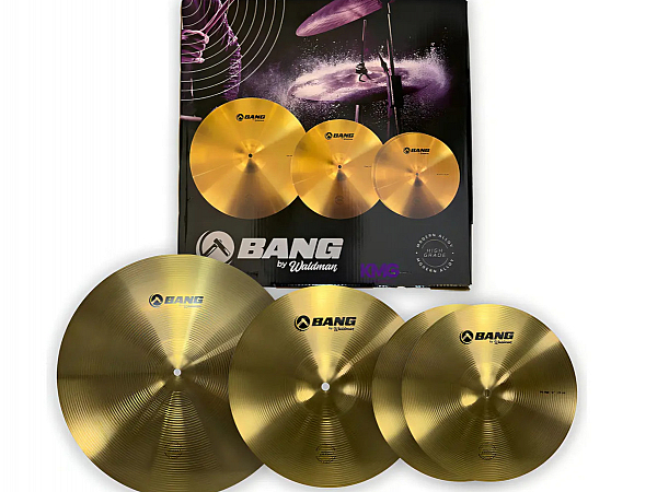 KIT PRATO WALDMAN BRASS BANG 14HH /16CR /20RD