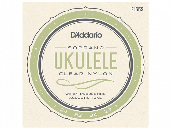 ENC NYLON D ADDARIO UKULELE SOPRANO EJ65S