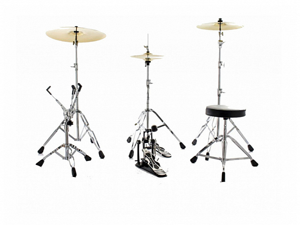 BATERIA NOAH DC5 SERIES 20/14/12/10/14 WOOD BLUE FADE C/ PRATOS E BANCO