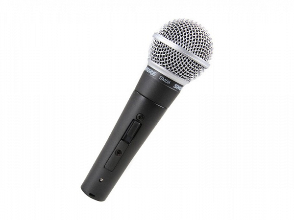 MICROFONE SHURE SM 58S C/ CHAVE