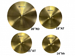 KIT PRATO WALDMAN BRASS BANG 14HH /16CR /18CR /20RD