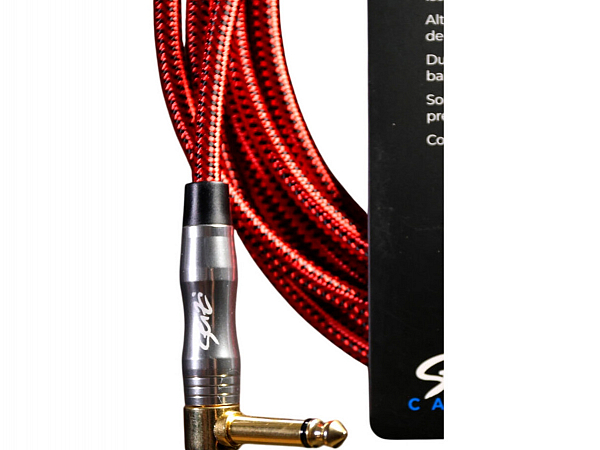 CABO SEIZI INSTRUMENTO ENERGY 3M P10R/ P10A - RED & BLACK