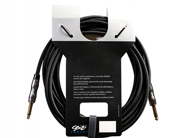 CABO SEIZI INSTRUMENTO ENERGY 6M P10/ P10 - BLACK