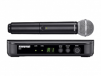 MICROFONE SEM FIO SHURE MAO BLX24BR/SM58