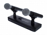 MICROFONE SEM FIO SHURE MAO DUPLO BLX288BR/PG58 - M15