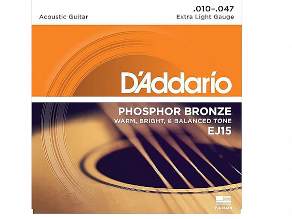 ENC VIOLAO ACO D ADDARIO 010 EJ15