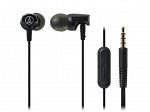 FONE AUDIO TECHNICA IN-EAR CLR 100 IS BK - PRETO C/ MICROFONE