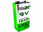 BATERIA 9V RECARREGAVEL 280 MAH NIMH FLEX