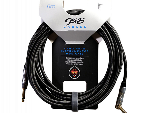 CABO SEIZI INSTRUMENTO ENERGY 6M P10R/ P10A - BLACK