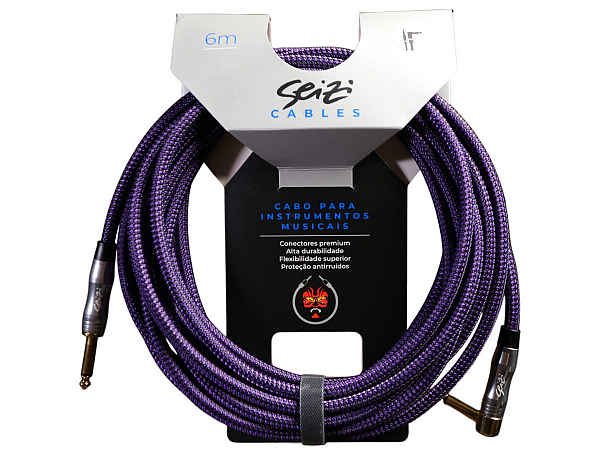 CABO SEIZI INSTRUMENTO ENERGY 6M P10/ P10L - BLACK & PURPLE