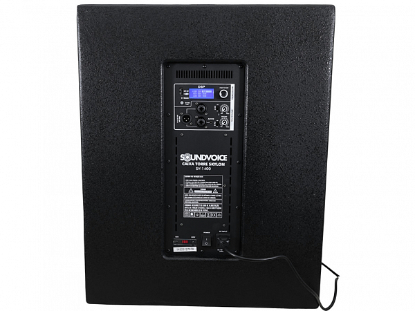 CAIXA SOUNDVOICE SISTEMA AMPLIFICADO SKYLON SV-1400 - 1400WTS - BLUETOOTH