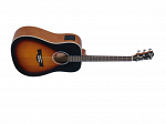 VIOLAO TAGIMA TW 25 WOODSTOCK FOLK DSB SUNBURST