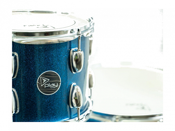 BATERIA TURBO PLAY 22/14/12/10/14 AZUL SPARKLE