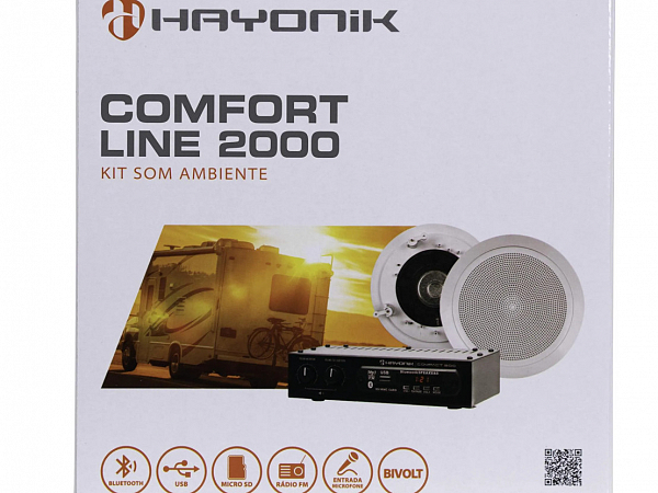 KIT SOM AMBIENTE HAYONIK COMFORT LINE 2000