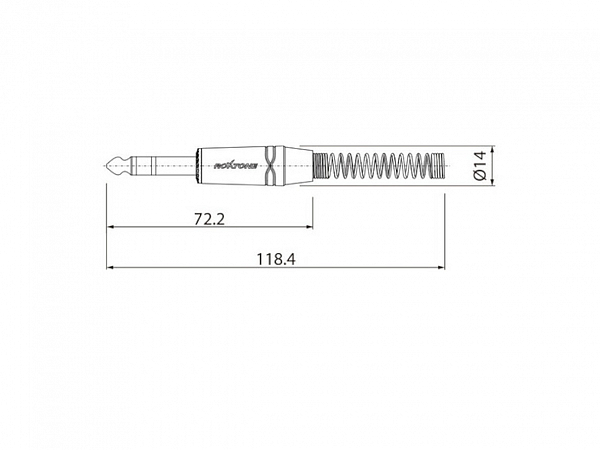 PLUG ROXTONE P10 STEREO RJ3PP-NN