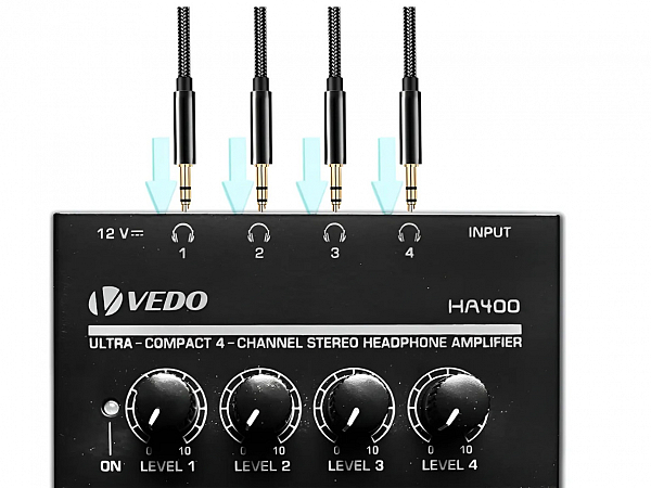 AMPLIFICADOR FONE VEDO HA 400