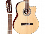 VIOLAO HOFMA NYLON ELETRICO HMC 227 7 CORDAS NATURAL - CLASSICO