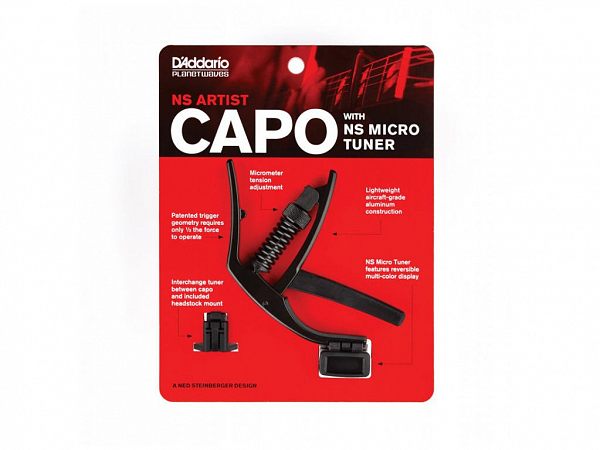 CAPOTRASTE PLANET WAVES C/AFINADOR PW-CP-10NSM