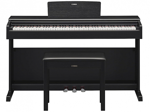 PIANO YAMAHA DIGITAL  YDP 145 B PRETO ACETINADO