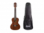 UKULELE KALANI CONCERTO 24 TRIBES TABACO SAPELE KAL 200 CT C/ BAG