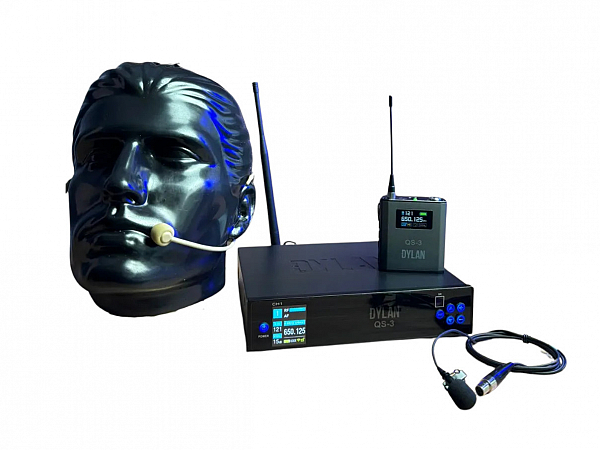 MICROFONE SEM FIO DYLAN QS 3 HEADSET/ LAPELA/ INSTRUMENTO