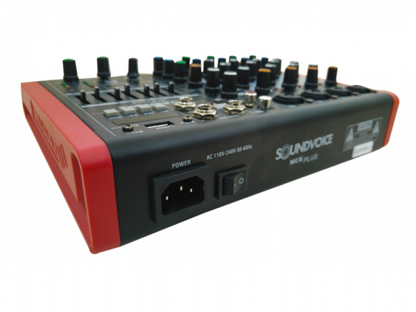 MESA SOUNDVOICE 6 CANAIS EF/EQ MC6PLUS EUX